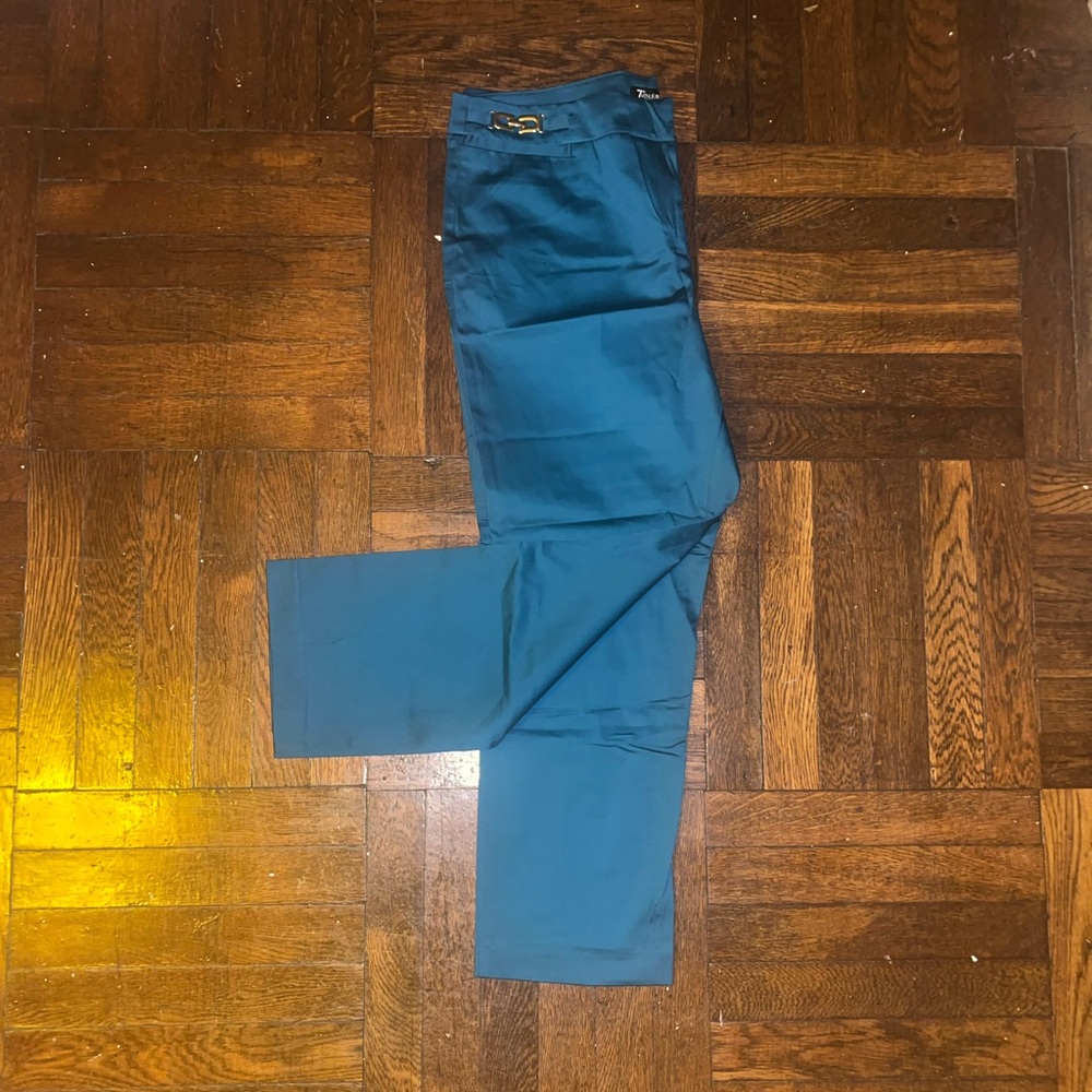Beautiful teal NY&Co 7th Avenue Suiting Collection pants